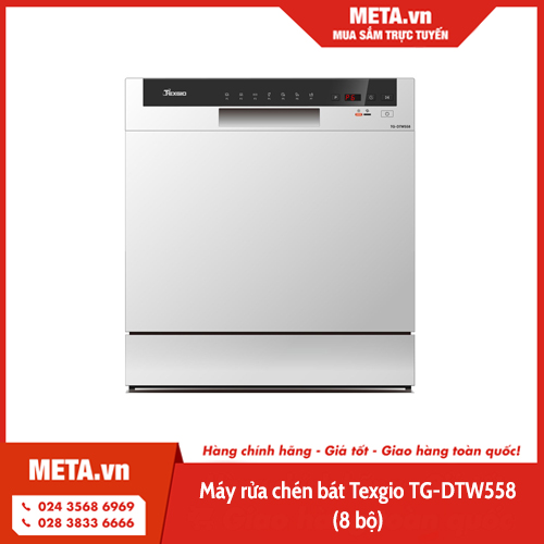 Máy rửa chén bát Texgio TG-DTW558 (8 bộ)