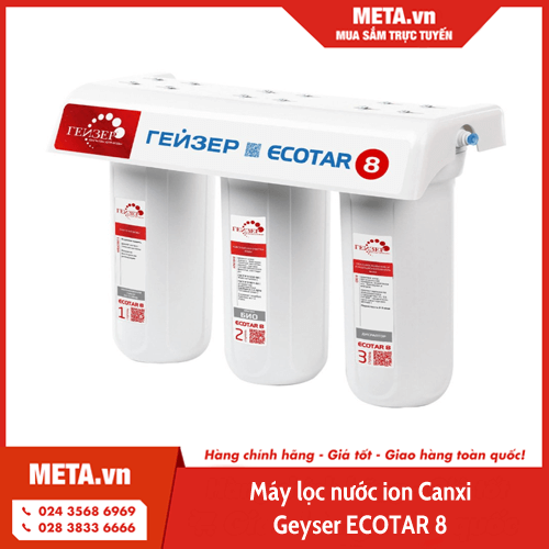 Máy lọc nước ion Canxi Geyser ECOTAR 8
