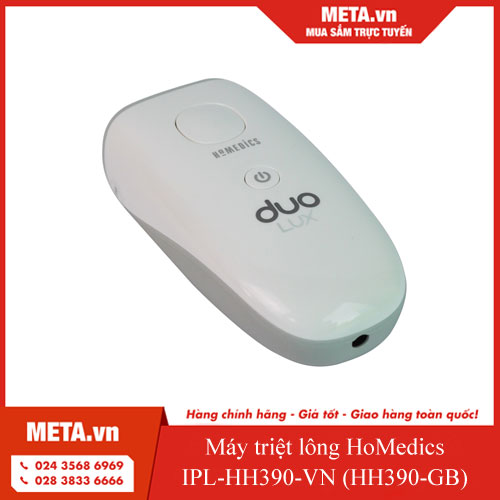 Máy triệt lông HoMedics IPL-HH390-VN (HH390-GB)