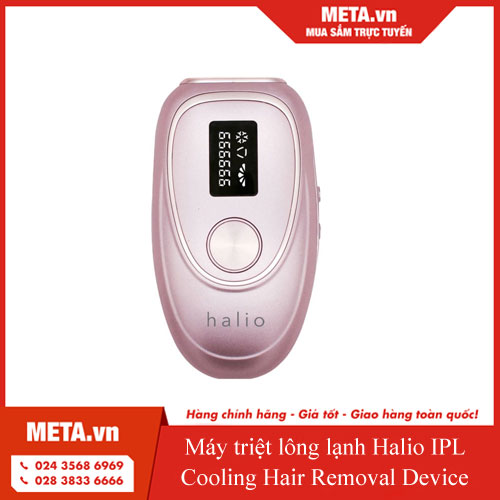 Máy triệt lông lạnh Halio IPL Cooling Hair Removal Device