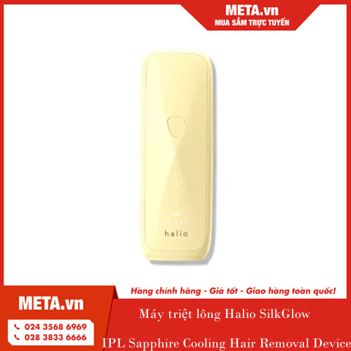 Máy triệt lông Halio SilkGlow IPL Sapphire Cooling Hair Removal Device