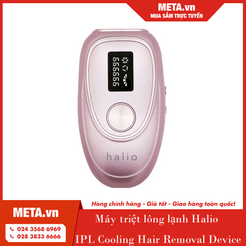 Máy triệt lông lạnh Halio IPL Cooling Hair Removal Device