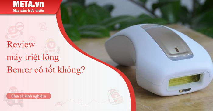 Review máy triệt lông Beurer có tốt không?