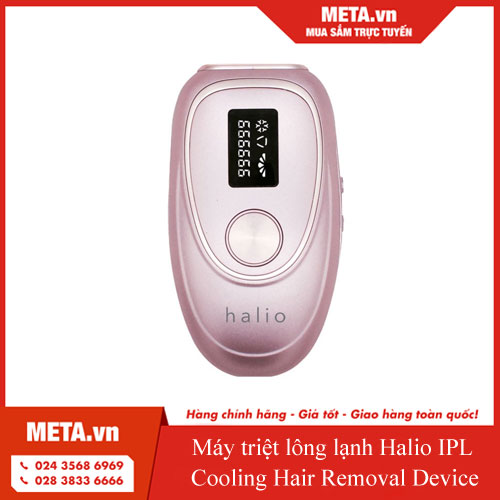 Máy triệt lông lạnh Halio IPL Cooling Hair Removal Device