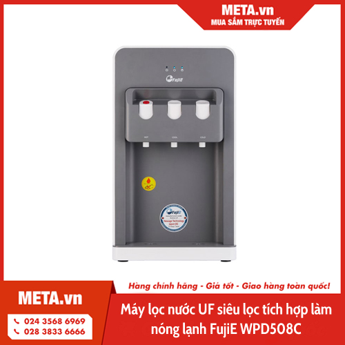 Máy lọc nước UF siêu lọc tích hợp làm nóng lạnh FujiE WPD508C