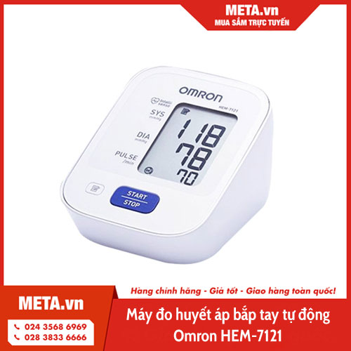 Máy đo huyết áp bắp tay Omron HEM-7121