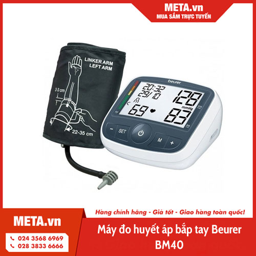 Máy đo huyết áp bắp tay Beurer BM40