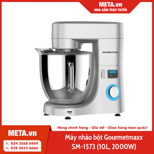 Máy nhào bột Gourmetmaxx SM-1573 (10L, 2.000W)