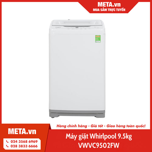 Máy giặt Whirlpool 9,5kg VWVC9502FW