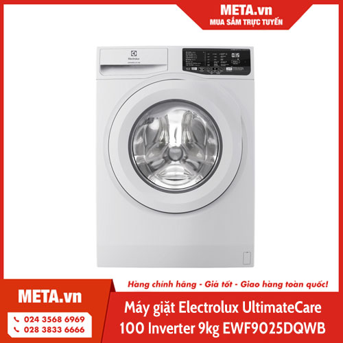 Máy giặt Electrolux UltimateCare 100 Inverter 9kg EWF9025DQWB