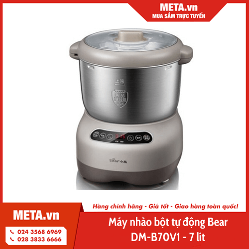 Máy nhào bột tự động Bear DM-B70V1 - 7 lít