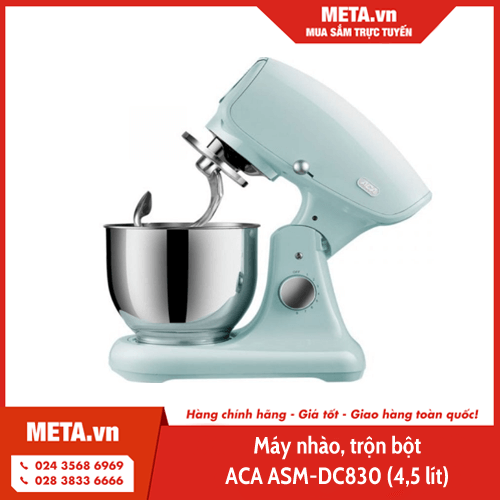 Máy nhào, trộn bột ACA ASM-DC830 (4,5 lít)