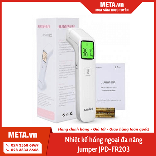 Nhiệt kế hồng ngoại đa năng Jumper JPD-FR203