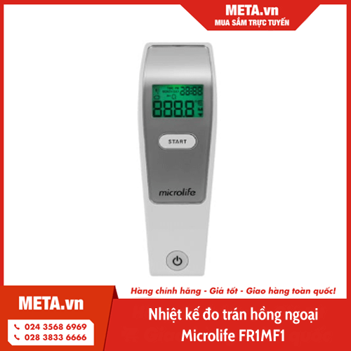 Nhiệt kế đo trán hồng ngoại Microlife FR1MF1