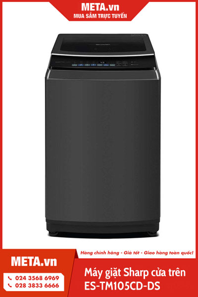 Máy giặt Sharp cửa trên ES-TM105CD-DS