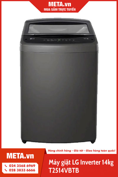 Máy giặt LG Inverter 14kg T2514VBTB
