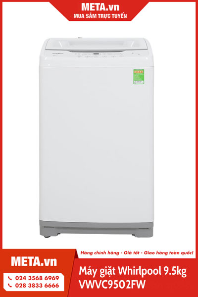 Máy giặt Whirlpool 9,5kg VWVC9502FW