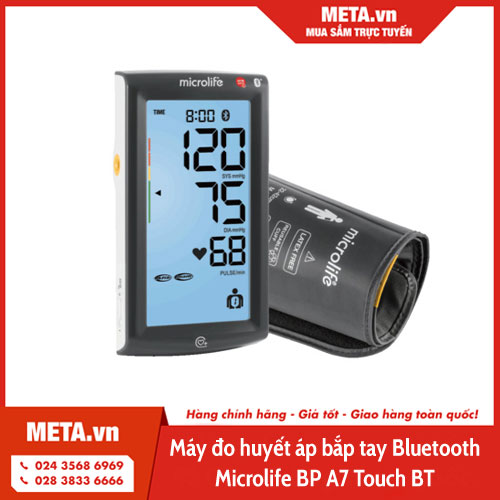 Máy đo huyết áp bắp tay Bluetooth Microlife BP A7 Touch BT
