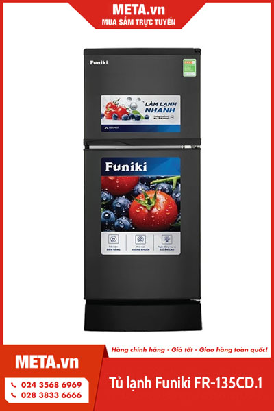 Tủ lạnh mini cho sinh viên Funiki FR-135CD