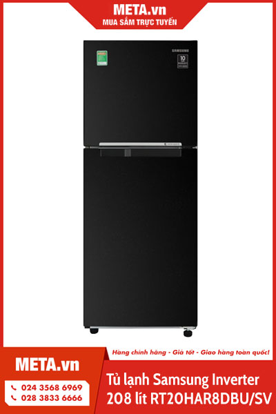 Tủ lạnh Samsung Inverter 208 lít RT20HAR8DBU/SV