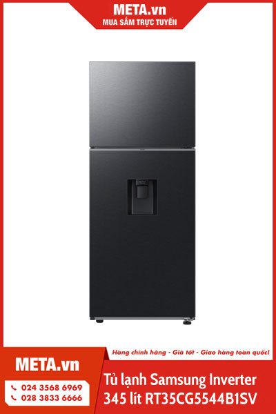 Tủ lạnh Samsung Inverter 345 lít RT35CG5544B1SV