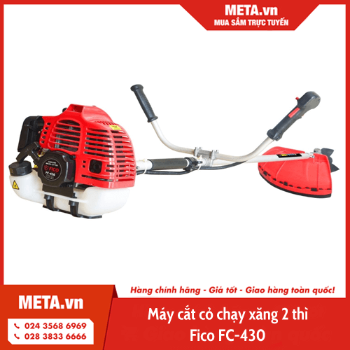 Máy cắt cỏ chạy xăng 2 thì Fico FC-430