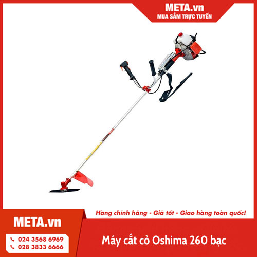 Máy cắt cỏ Oshima 260 bạc 