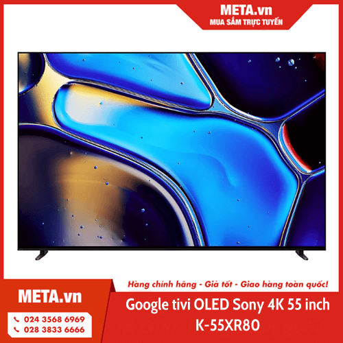 Google tivi OLED Sony 4K 55 inch K-55XR80