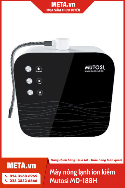 Máy nóng lạnh ion kiềm hydrogen Mutosi MD-188H