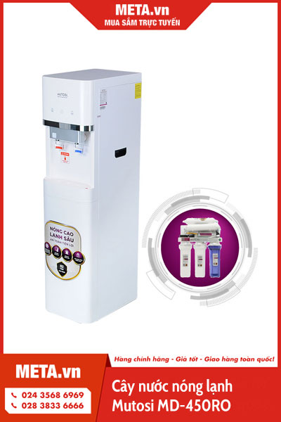 Cây nước nóng lạnh Mutosi MD-450RO