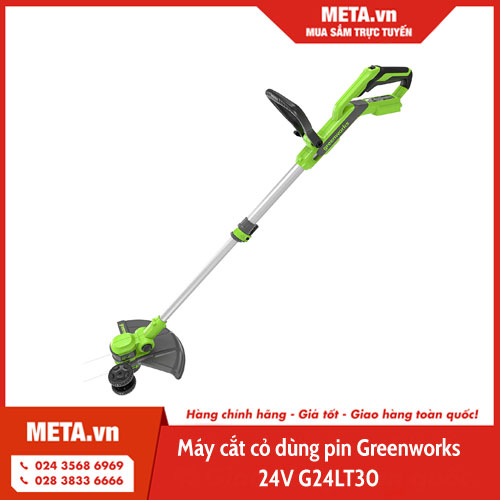 Máy cắt cỏ dùng pin Greenworks 24V G24LT30