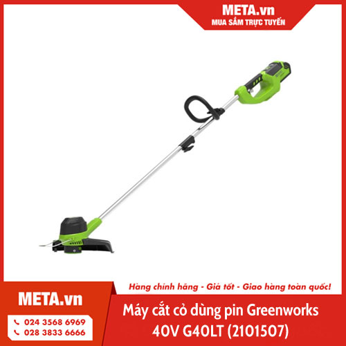 Máy cắt cỏ dùng pin Greenworks 40V G40LT (2101507)