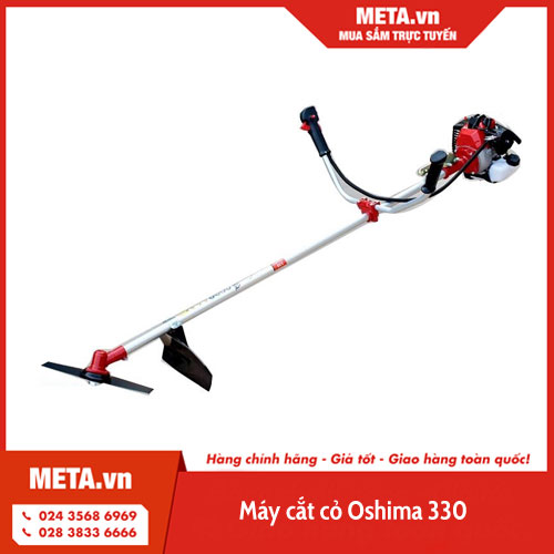 Máy cắt cỏ Oshima 330 Bạc