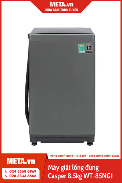 Máy giặt lồng đứng Casper 8.5kg WT-85NG1