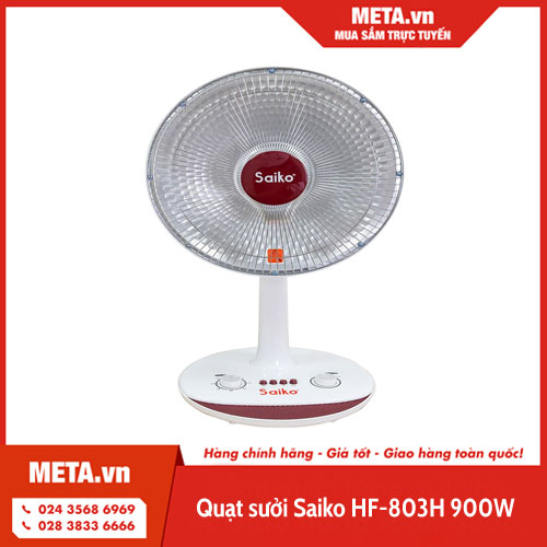 Quạt sưởi Saiko HF-803H 900W
