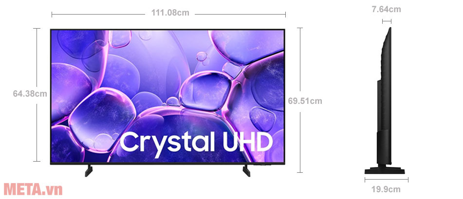 Smart tivi Samsung Crystal UHD 4K 50 inch UA50U8500FKXXV