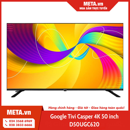 Google Tivi Casper 4K 50 inch D50UGC620