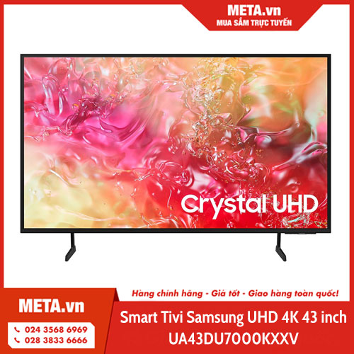 Smart tivi Samsung UHD 4K 43 inch UA43DU7000KXXV