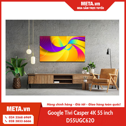 Google Tivi Casper 4K 55 inch D55UGC620