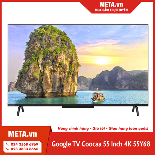 Google TV Coocaa 55 Inch 4K 55Y68