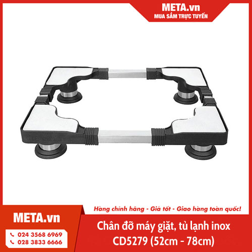 Chân đỡ máy giặt, tủ lạnh inox CD5279