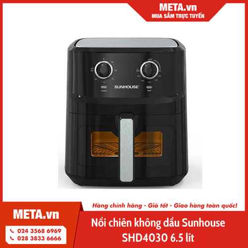 Nồi chiên không dầu Sunhouse SHD4030 6,5 lít