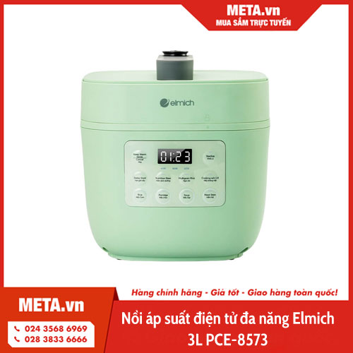 Nồi áp suất điện tử đa năng Elmich 3L PCE-8573