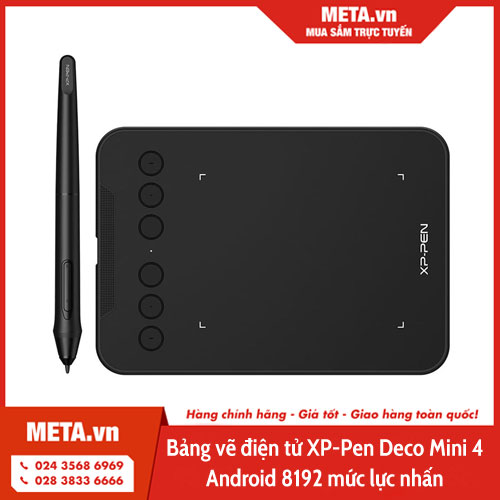 Bảng viết điện tử dạy online XP-Pen Deco Mini 4