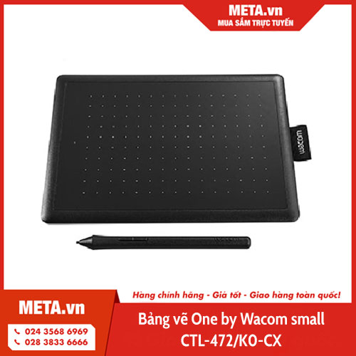 Bảng vẽ One by Wacom small CTL-472/K0-CX