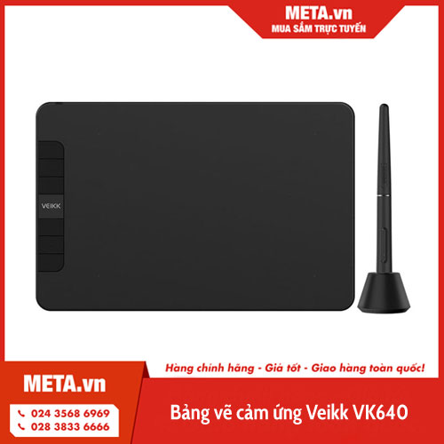 Bảng vẽ cảm ứng Veikk VK640