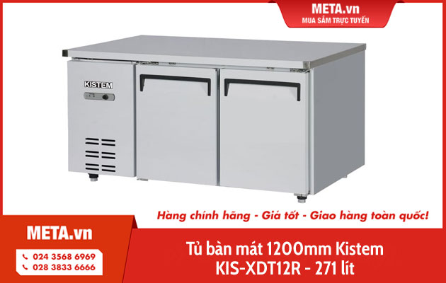 Tủ bàn mát 1200mm Kistem KIS-XDT12R