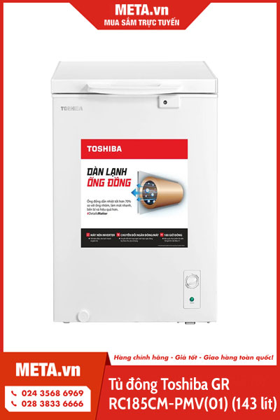 Tủ đông Toshiba GR-RC185CM-PMV(01) (143 lít)  