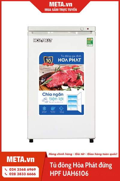 Tủ đông Hòa Phát đứng HPF UAH6106