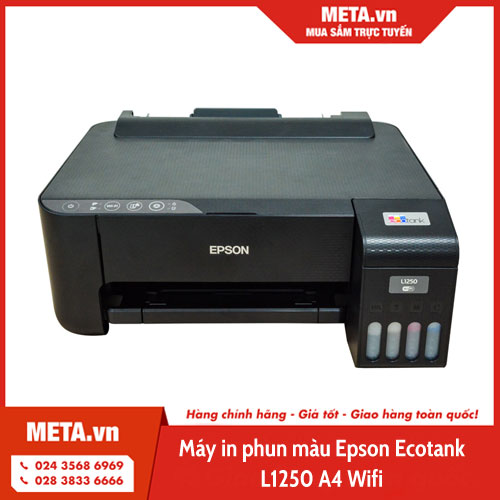 Máy in phun màu Epson Ecotank L1250 A4 Wifi